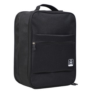 旅行鞋袋, 黑色, 23 x 14 x 31cm