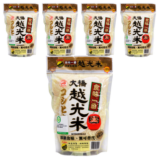 大橋牌 頂級越光米, 1.5kg, 5包, 頂級