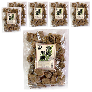 金城黑糖 窯燒黑糖 沖繩縣產, 450g, 6包