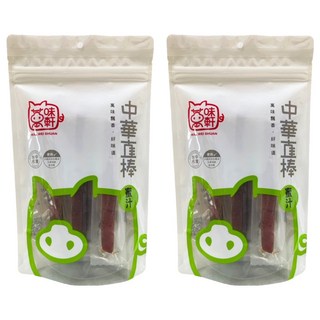萬味軒 中華直棒蜜汁豬肉乾, 台灣豬肉製成, 120g, 2包