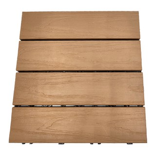 二代塑木地板立體木紋, 29.5x29.5cm, 厚度2.2cm, 15個