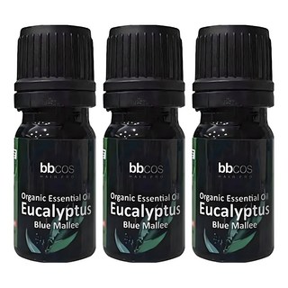 bbcos 必可市 有機金鑽尤加利精油, 史上最強大, 九大有機安全認證, 抑菌力98%以上, 對抗霾害空氣汙染, 歐盟安全及有效認證, 5ml, 3瓶