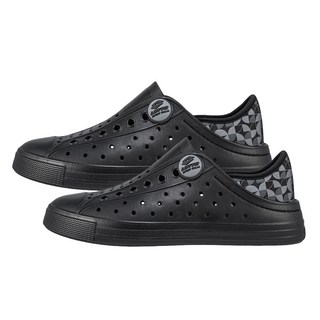 LOTTO 樂得 Sicily 女款輕量洞洞鞋 220mm 黑色 透氣舒適