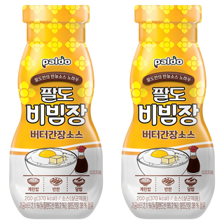 paldo 八道 奶油醬油口味拌拌醬, 200g, 2瓶