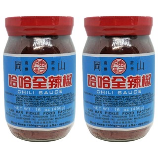 陳記 哈哈 全辣椒 古法製造 調味聖品 愛吃辣的人必備, 450g, 2罐