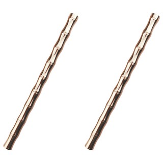미니띠네 미니제이드 대나무 타입 금속 펜, 로즈골드, 2개