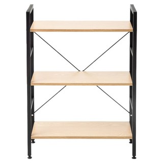 comet 書架, 黑色, 3層, 1組