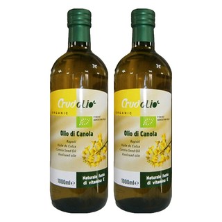 Crudolio 芥花籽油, 1L, 2個