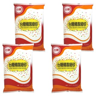 台糖 精製細砂糖, 2kg, 4包