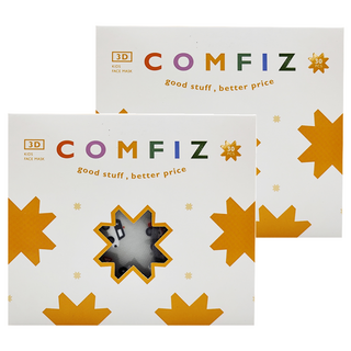 COMFIZ 康菲 幼幼3D醫療口罩 10.6 x 9.9cm 兒童 1~3歲, 我們的英雄, 30片, 2盒