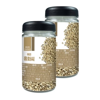 Jayeonhanjae 烤紅花籽, 250g, 2罐