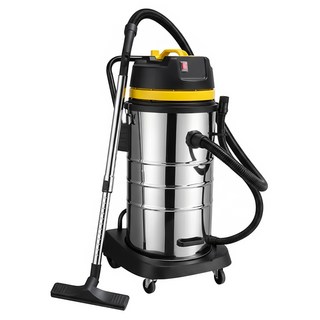 SHUENN FARN 順帆風機 工業用 60L 乾濕兩用吸塵器, WDS-60, 1台, 不鏽鋼