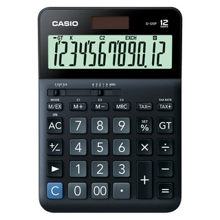 CASIO 卡西歐 桌上型計算機 D-120F, 混合顏色, 1個