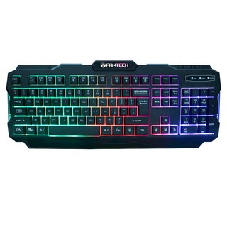 FANTECH 混光多彩燈效薄膜電競鍵盤 19鍵無衝突設計 Window鍵鎖定 底部防滑設計, K511