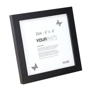 iINDOORS 北歐簡約 2CM厚框 進口無節松木相框, 黑色, 1件