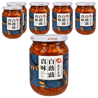 義興嘉釀 真味白蔭豉 非基因改造 無添加防腐劑、色素、糖精, 360g, 6罐