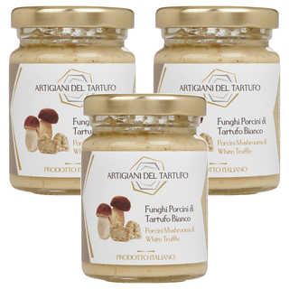 ARTIGIANI DEL TARTUFO 職人 白松露牛肝菌菇醬, 90g, 3罐