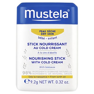 mustela 慕之恬廊 慕之幼高效唇頰雙護膏 9.2g 通用版，寶寶唇部臉頰保濕滋潤，舒緩乾燥敏感肌膚, 1個