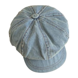 Peonist 雲朵丹寧貝雷帽 藍色 56~58cm