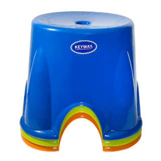 KEYWAY 聯府 圓塑膠椅 42.5 x 42.5 x 30.2cm, 顏色隨機, 1個