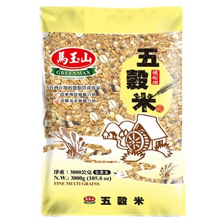 馬玉山 五穀米, 3kg, 1包