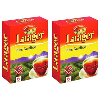 Laager 南非國寶茶 博士茶, 80入, 2盒, 2.5g