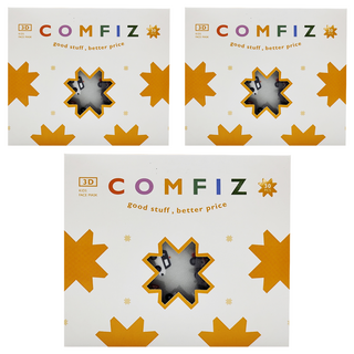 COMFIZ 康菲 幼幼3D醫療口罩 10.6 x 9.9cm 兒童 1~3歲, 我們的英雄, 30片, 3盒