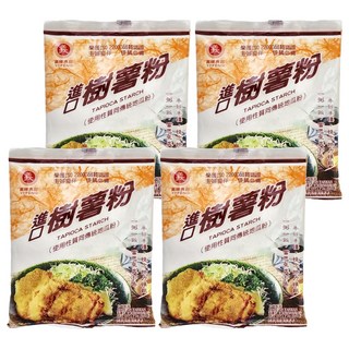義峰食品 樹薯粉 200g, 可用於中西料理，炸魚、炸雞等油炸物, 4包