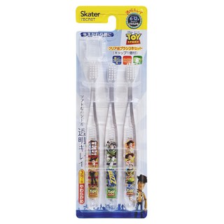 Skater 兒童牙刷 6~12歲, 玩具總動員, 3支, 1組