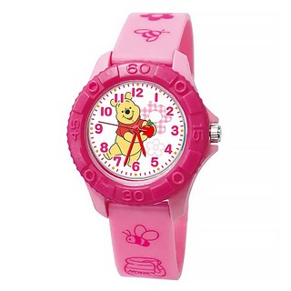 Disney 迪士尼 U9系列 兒童手錶 粉紅色, 混和顏色, 最小內圍尺寸約14cm，最大內圍尺寸約20cm