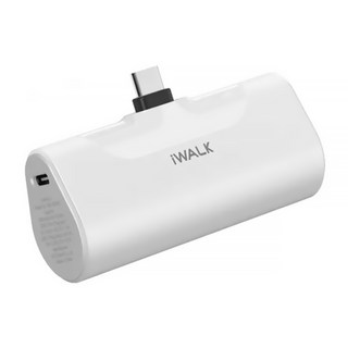 Iwalk 口袋充電寶4代 升級款 4500mAh 20W 1孔輸出, DBL4500NC, 白色