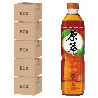 原萃 日式焙香煎茶 無糖 無香料 獨家雲霧工法 100%日本靜岡茶葉, 580ml, 120瓶