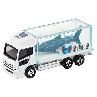 TOMICA TAKARA TOMY 多美小汽車 海游館鯊魚車 White Blue #069_746829 1台