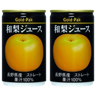 Gold-Pak 和梨原汁, 2個, 160ml