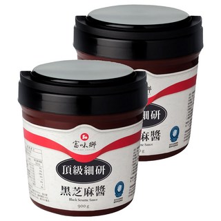 富味鄉細研黑芝麻醬 900g, 2罐
