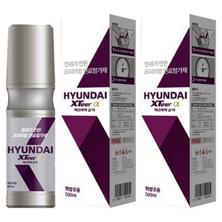 엑스티어 알파 자동차용 연료첨가제 휘발유 500ml, 2개, 가솔린/휘발유