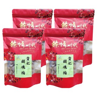 啡茶不可 臻情時代 貴妃銷魂梅, 素食可食用, 甘甜好滋味, 200g, 4包