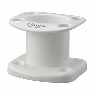 inomata 牙刷牙膏架 3個裝 日本製造, 1組, 白色