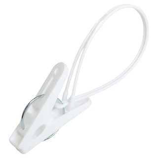 TOWA 晒衣夾12個入 白色 防風曬衣夾 晾衣夾, 白, 1入