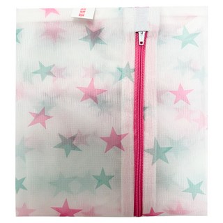 七里香洗衣袋50 x 50cm 有效保護衣物不變形 細密網眼隔離毛絮, 星鑽角型, 1入