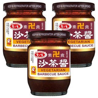 愛之味 素食沙茶醬, 120g, 3罐
