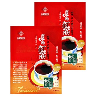 永發茗茶 冷泡古早味紅茶, 台灣八十年風味, 冷熱皆宜, 2.7g, 16包, 2盒