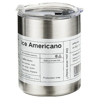 不鏽鋼隨行杯 350ML ICE, 白色, 1個