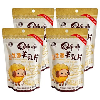 CACHA 卡恰 益生菌羊乳片 來自純淨的清新草園, 80g, 4包