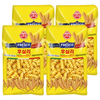 OTTOGI 不倒翁 螺旋麵, 500g, 4包