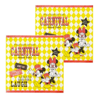 Skater Disney 米奇系列 餐巾紙, 米奇系列 紅色 + 黃色 + 白色, 12張, 2包