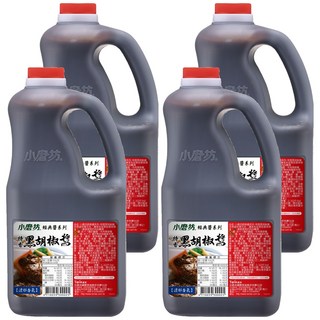 小磨坊 特香黑胡椒醬, 2.3kg, 4桶