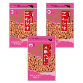 台灣土豆王 五香花生, 130g, 3包