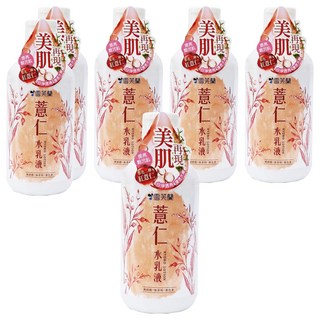 雪芙蘭 薏仁水乳液 保濕亮澤 柔嫩膚觸, 230g, 6瓶