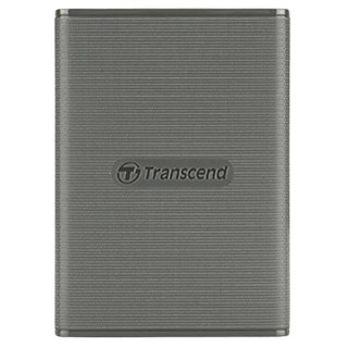 Transcend 創見 USB3.2/Type C 雙介面外接SSD行動固態硬碟 ESD360C, 2TB, 古典灰